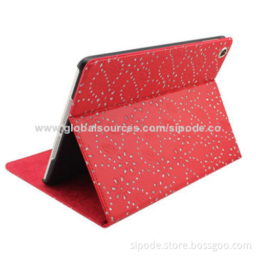 Special Design Stand Leather Cover for iPad Air